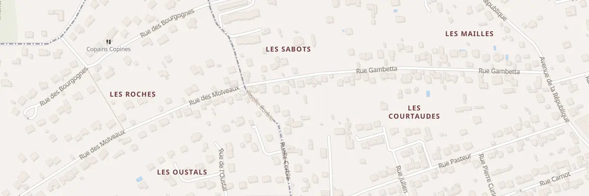 Plan du 43 Rue Gambetta à Esbly