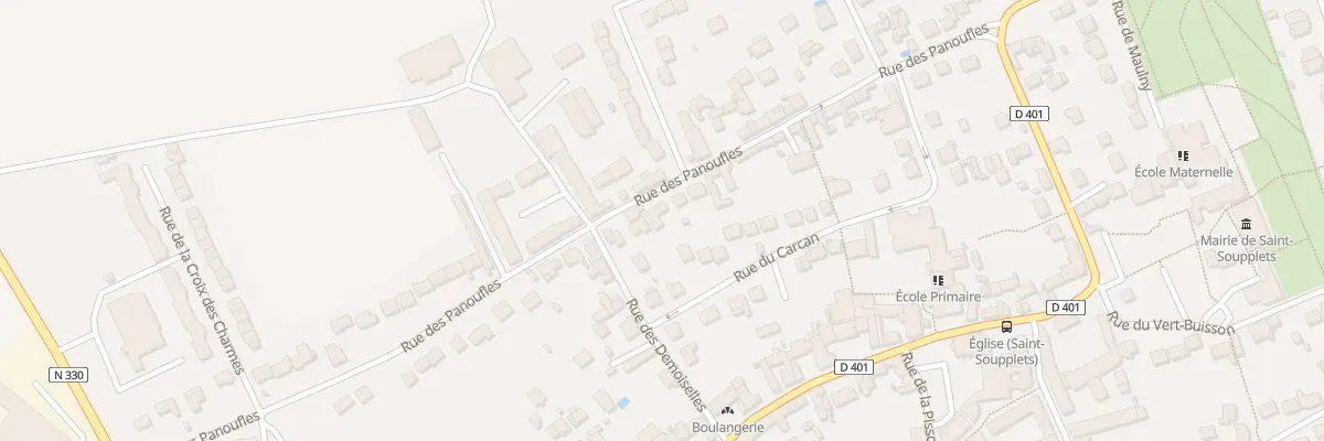 Plan du 35 Rue des Panoufles à Saint-Soupplets