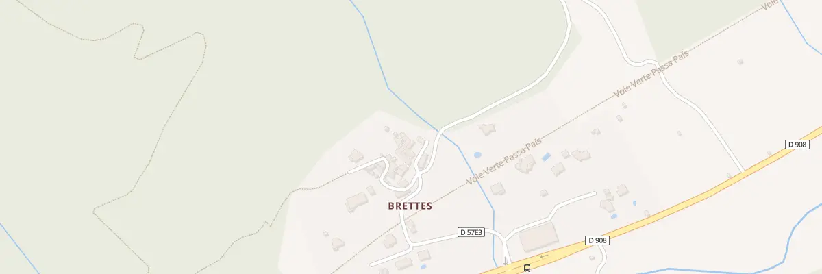 Plan du 5589 Brettes à Riols