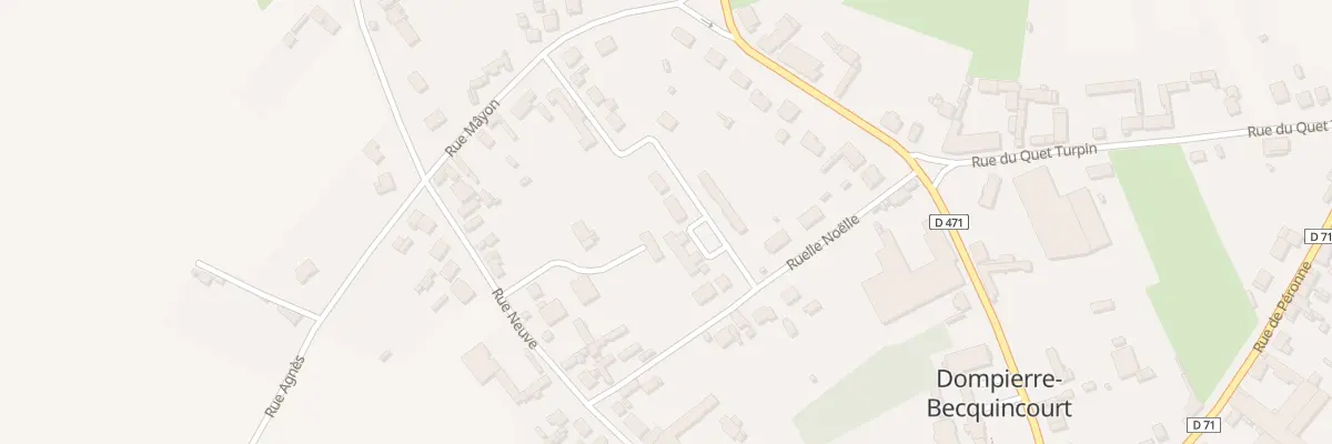 Plan du 9 Rue du Bois Muguet à Dompierre-Becquincourt