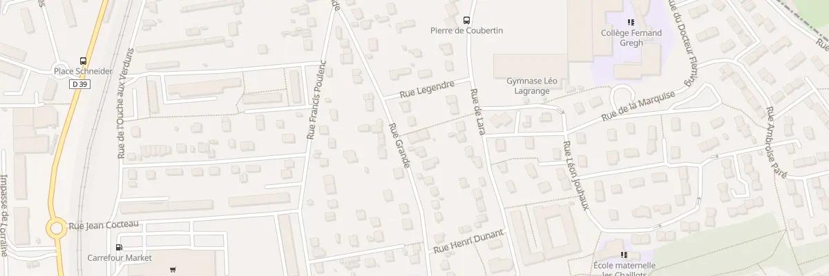 Plan du 121 Rue Grande à Champagne-sur-Seine
