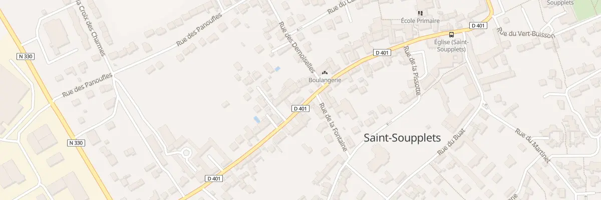 Plan du 64 Rue du Général Maunoury à Saint-Soupplets