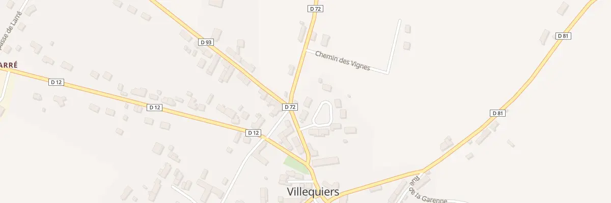 Plan du 3 Rue des Hauts de Ste Catherine à Villequiers