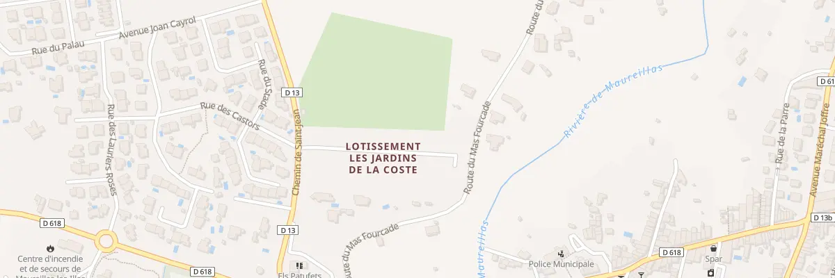 Plan du 27 Imp du Camp de la Costa à Maureillas-las-Illas