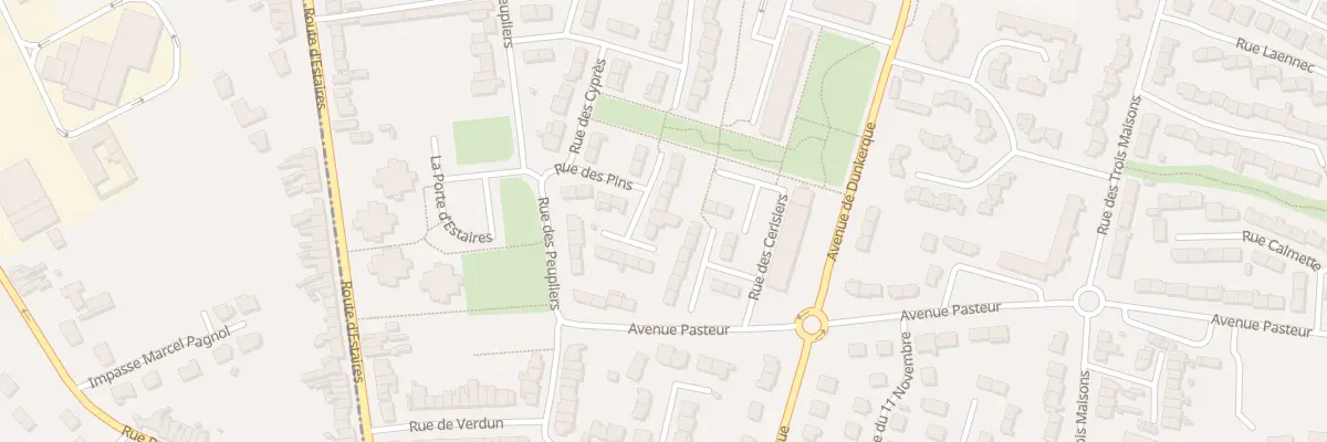 Plan du 10 Rue des Pins à La Bassée