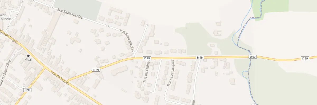 Plan du 39 Rue du Chêne à Guignes