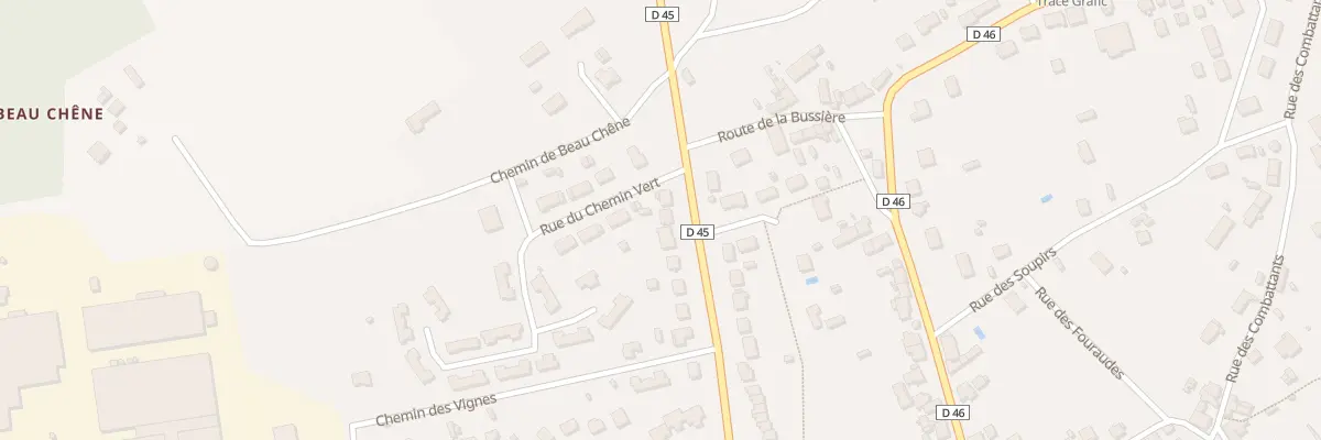 Plan du 13 Av des Acacias à Ouzouer-sur-Trézée