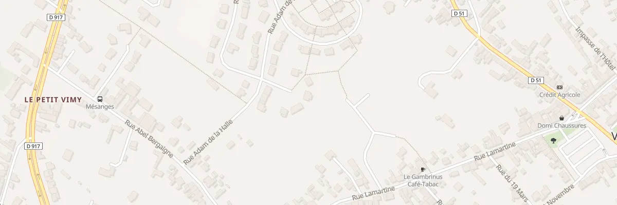 Plan du 35 Rue Joskin des Pres à Vimy