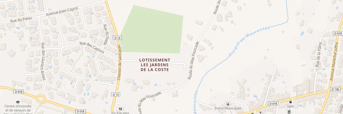 Plan du 29 Imp du Camp de la Costa à Maureillas-las-Illas