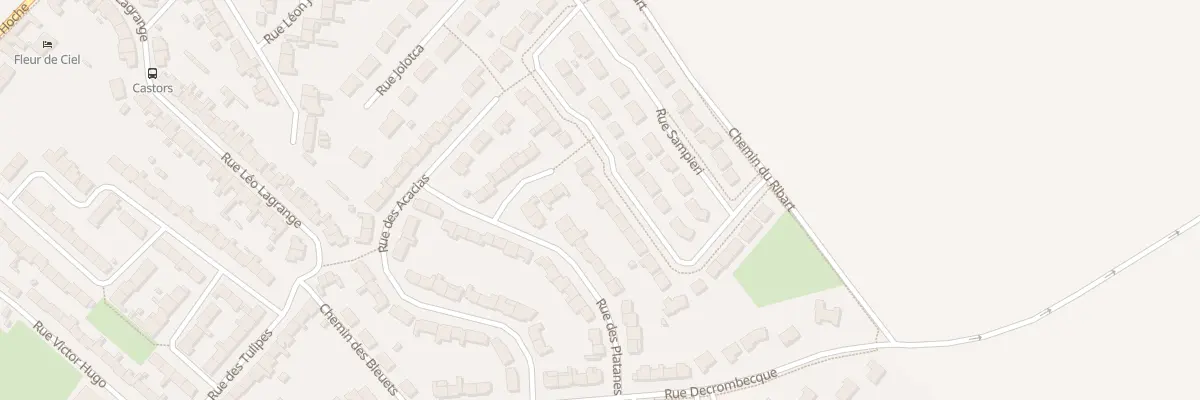 Plan du 48 Rue Sampieri à Loos-en-Gohelle