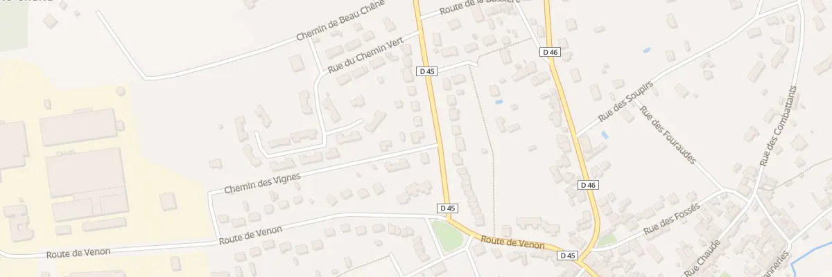 Plan du 3 Av des Acacias à Ouzouer-sur-Trézée