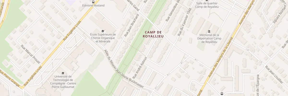 Plan du 20 Rue André Astoux à Compiègne