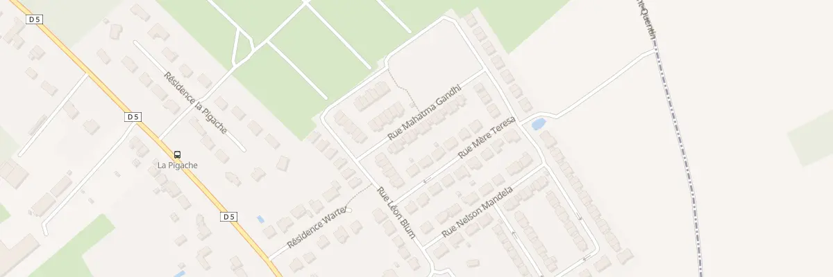 Plan du 58 Rue Mahatma Gandhi à Beaurains