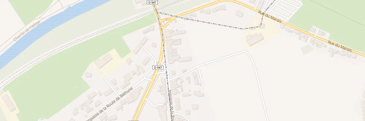 Plan du 22 Rte de Lens à Douvrin