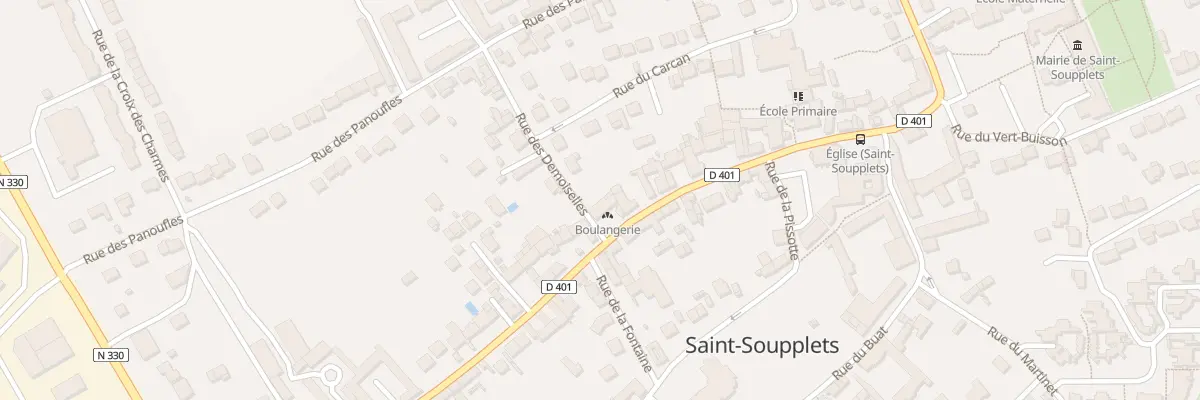 Plan du 54 Rue du Général Maunoury à Saint-Soupplets
