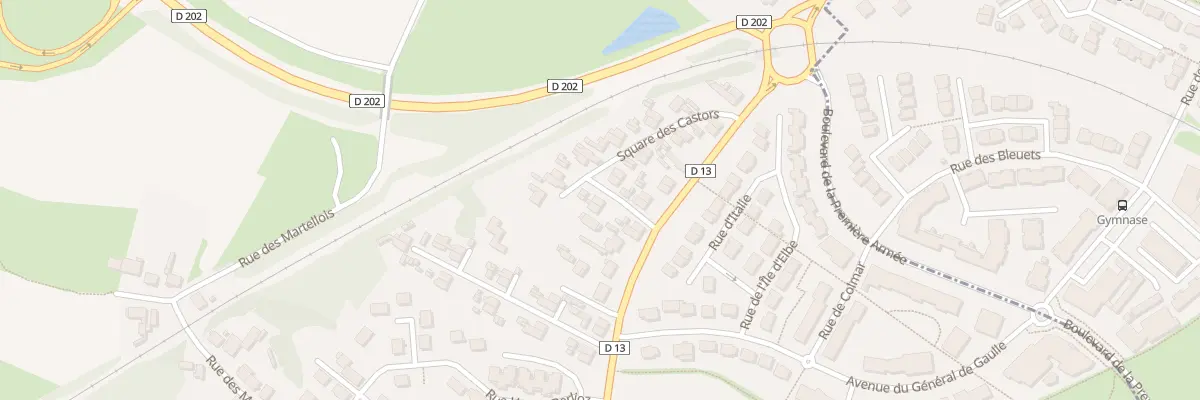 Plan du 47 Sq des Castors à Venette