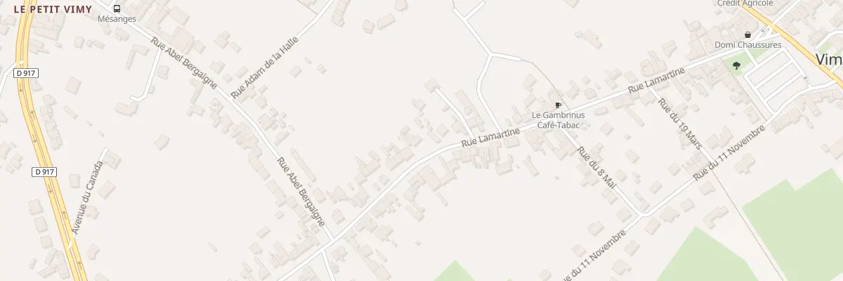 Plan du 53 Rue Lamartine à Vimy