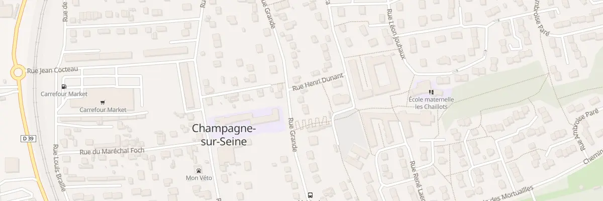 Plan du 145 Rue Grande à Champagne-sur-Seine