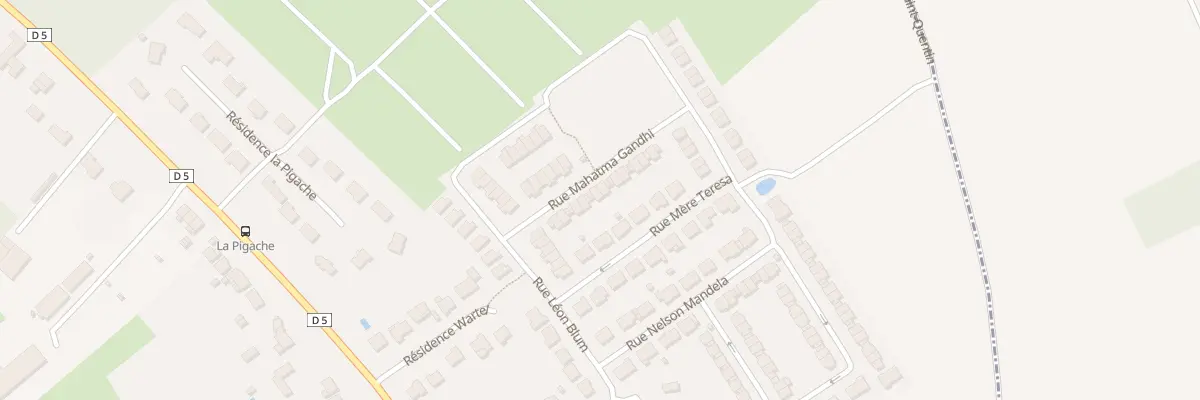 Plan du 70 Rue Mahatma Gandhi à Beaurains