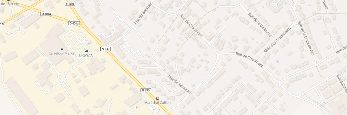 Plan du 9 Cour du Colombier à Saint-Soupplets