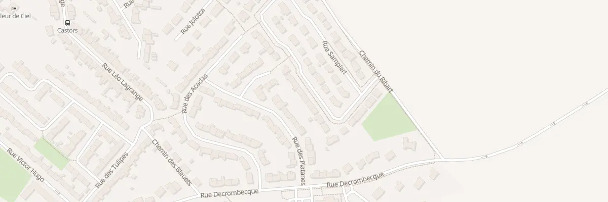 Plan du 52 Rue Sampieri à Loos-en-Gohelle
