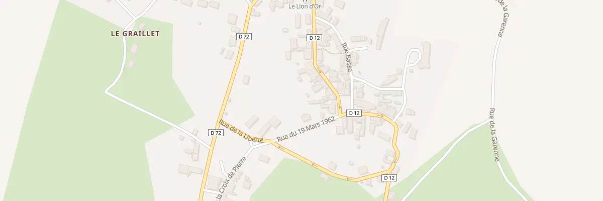 Plan du 2 Rue du 19 Mars 1962 à Villequiers