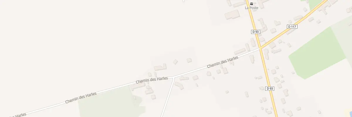 Plan du 20 Che des Harles à Montcresson