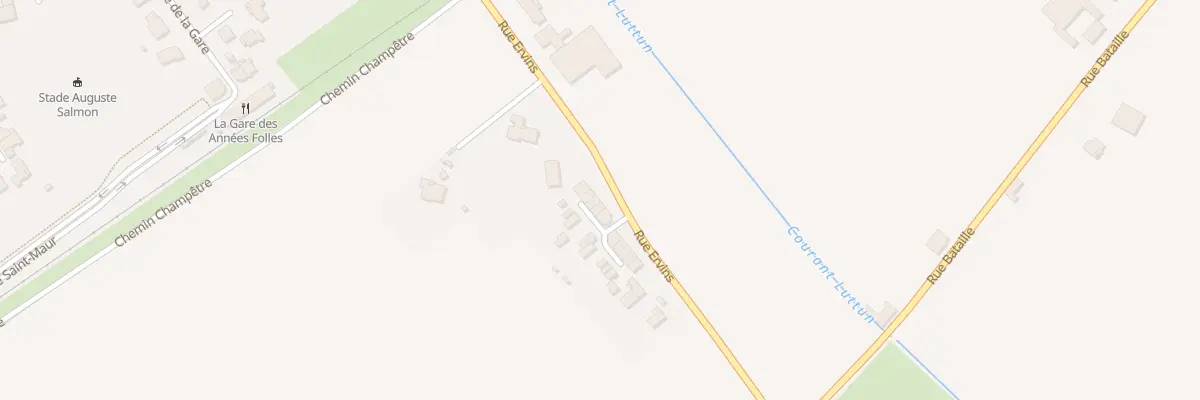 Plan du 16 Rue Ervins à Sailly-sur-la-Lys