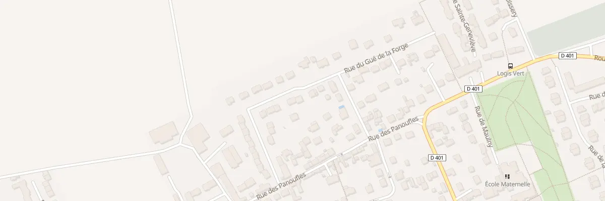 Plan du 7 Rue du Pommier Rouge à Saint-Soupplets