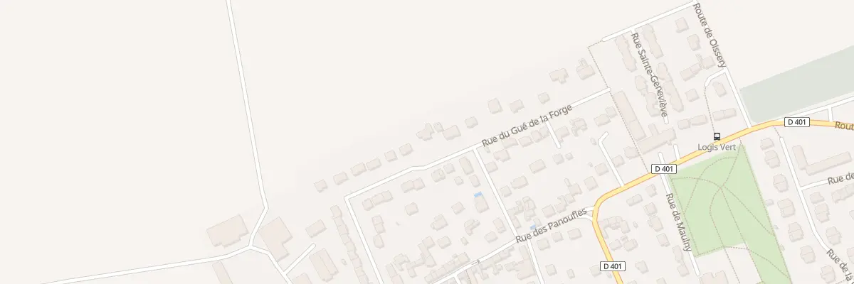 Plan du 4 Rue du Pommier Rouge à Saint-Soupplets