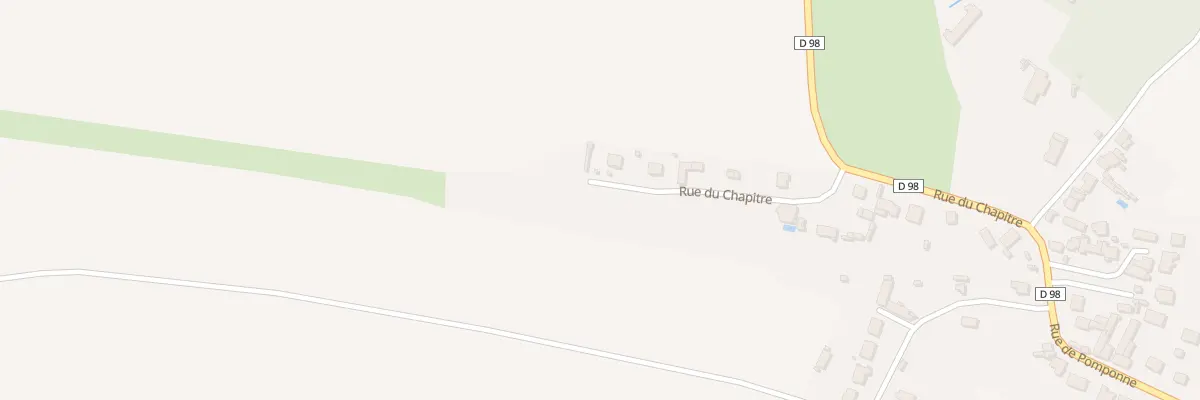 Plan du 2G Rue du Chapitre à Auger-Saint-Vincent