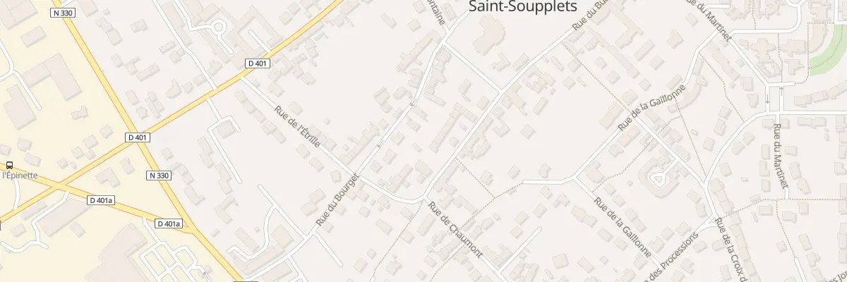 Plan du 20 Rue du Buat à Saint-Soupplets