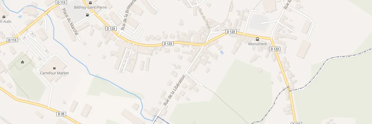 Plan du 33 Rue de la Libération à Béthisy-Saint-Pierre