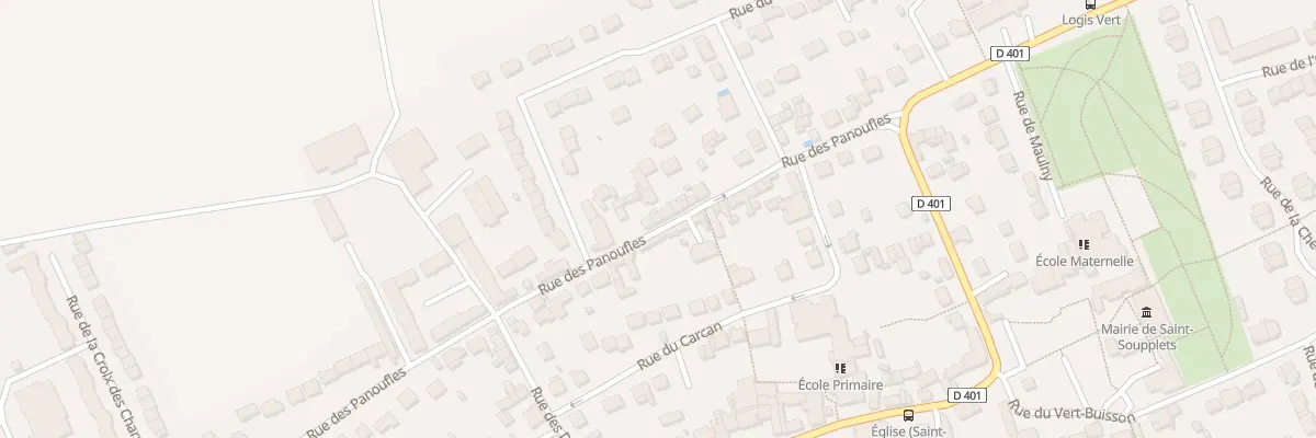 Plan du 38 Rue des Panoufles à Saint-Soupplets