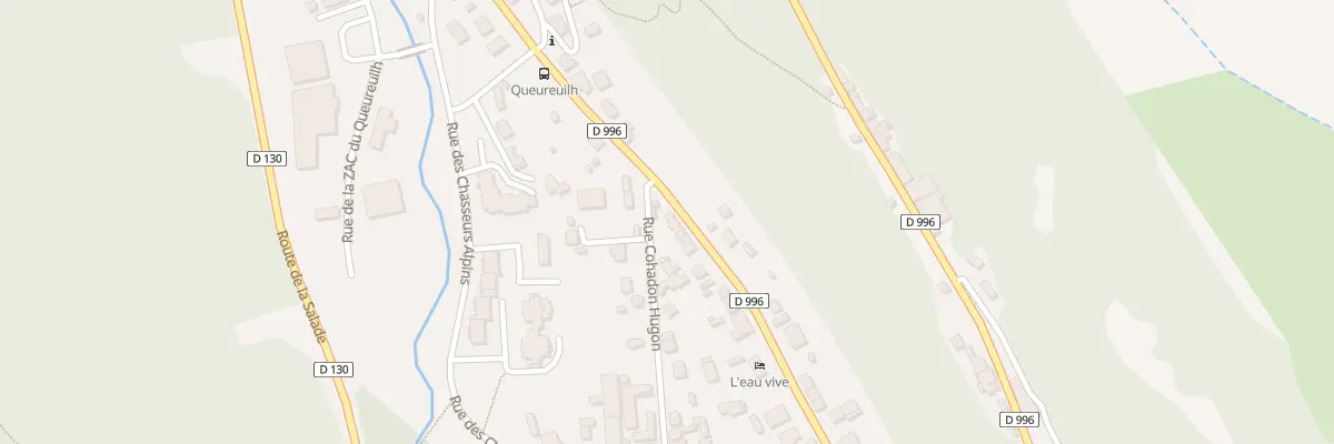 Plan du 39 Av de la Bourboule à Mont-Dore