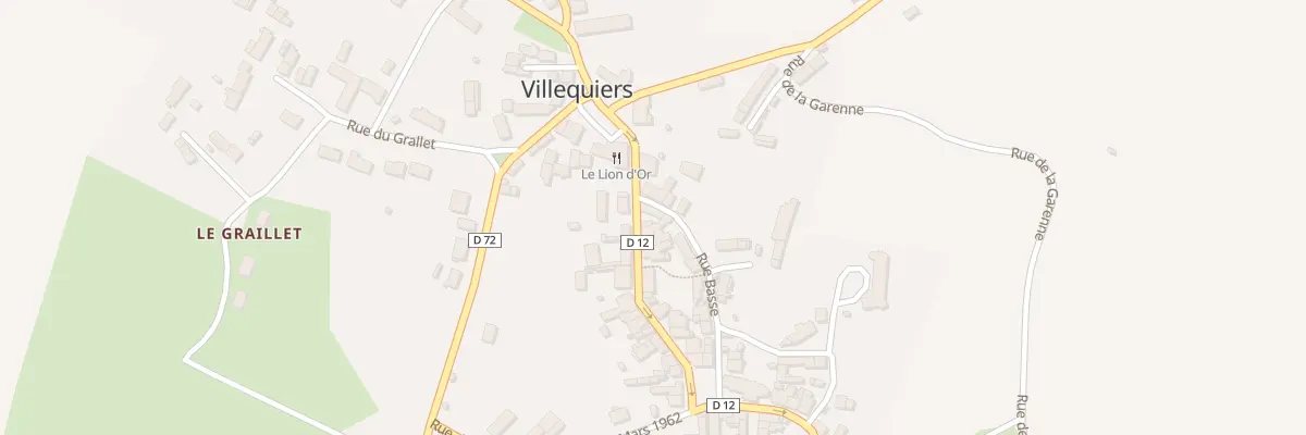 Plan du 5 Rue du Huit Mai à Villequiers