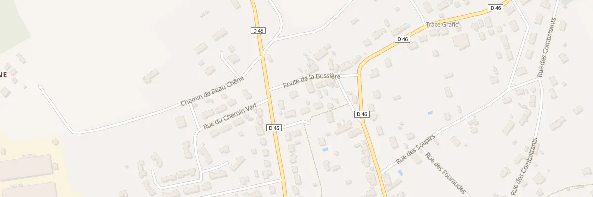 Plan du 11 Rte de la Bussiere à Ouzouer-sur-Trézée