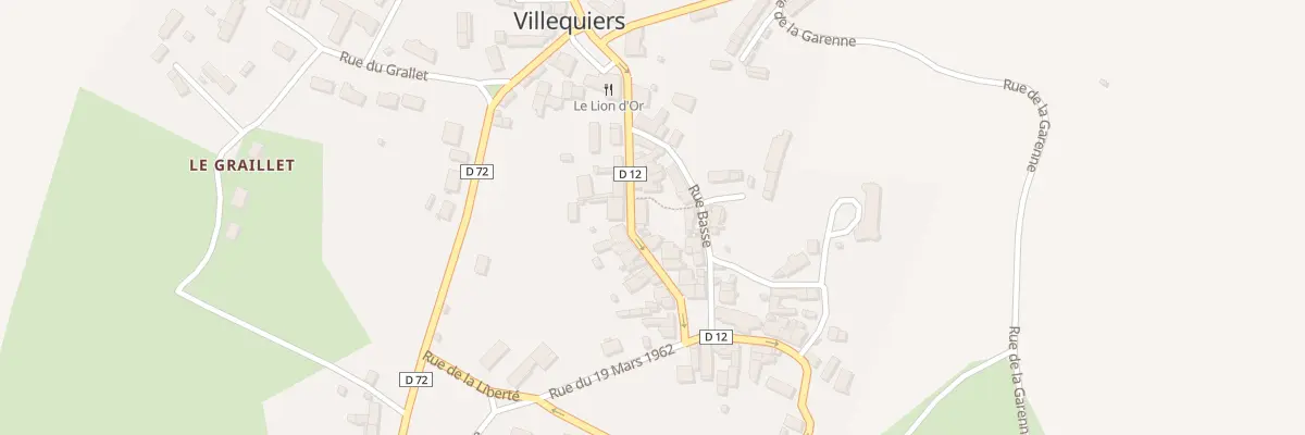 Plan du 11 Rue du Huit Mai à Villequiers