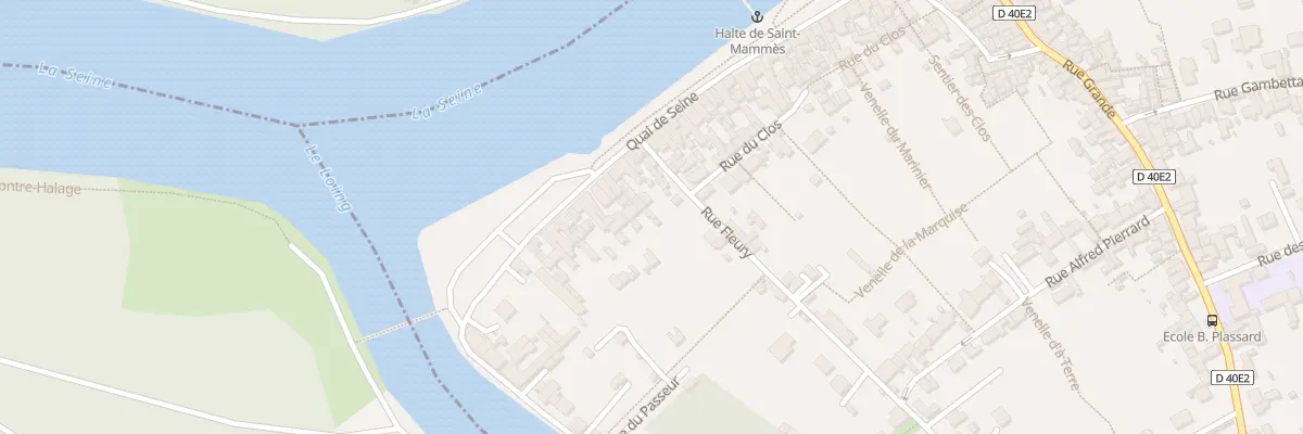 Plan du 47A Quai de Seine à Saint-Mammès