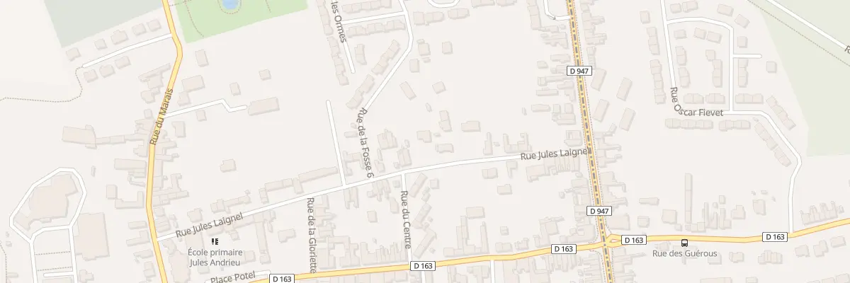Plan du 16 Rue Jules Laignel à Haisnes