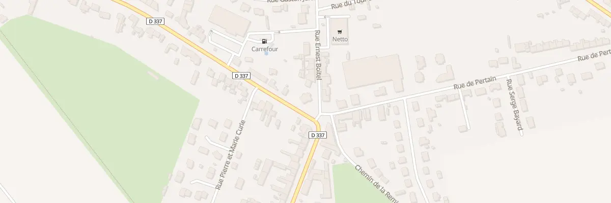 Plan du 44 Rue Roger Salengro à Chaulnes
