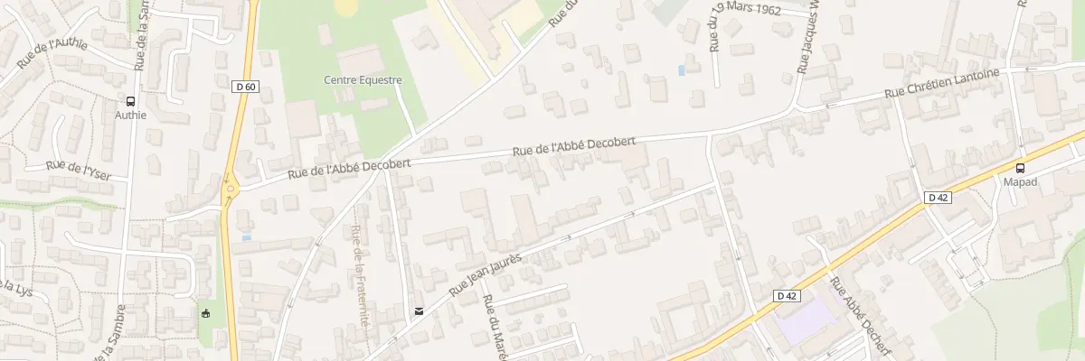 Plan du 28 Rue de l’Abbé Décobert à Saint-Laurent-Blangy