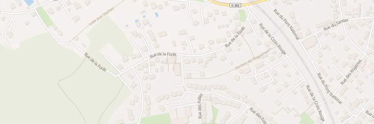 Plan du 20 Rue de la Foret Moret à Moret-Loing-et-Orvanne