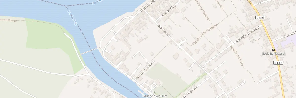 Plan du 5152 Rue du Passeur à Saint-Mammès
