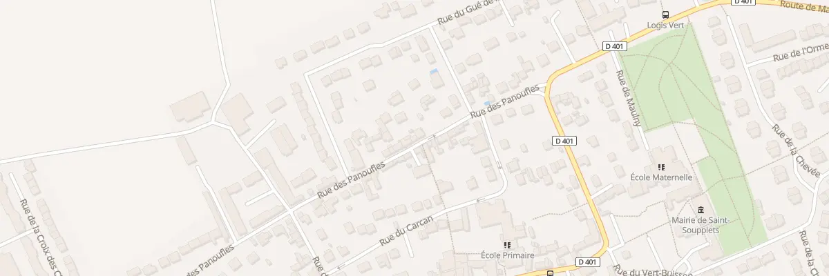 Plan du 32 Rue des Panoufles à Saint-Soupplets