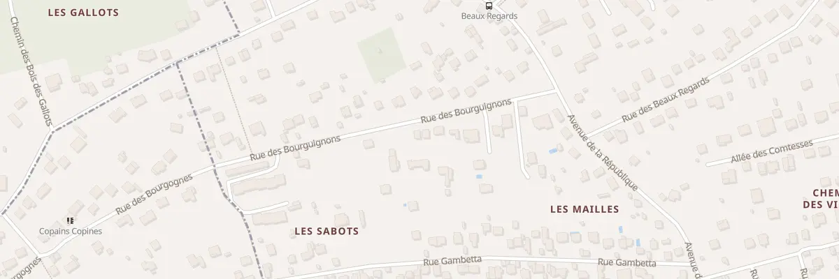 Plan du 23 Rue des Bourguignons à Esbly