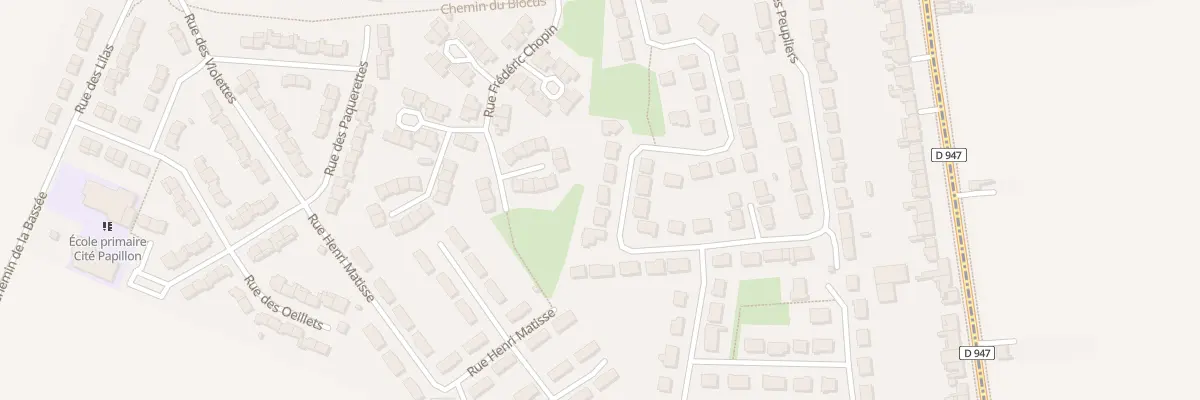 Plan du 26 Rue des Melezes à Haisnes