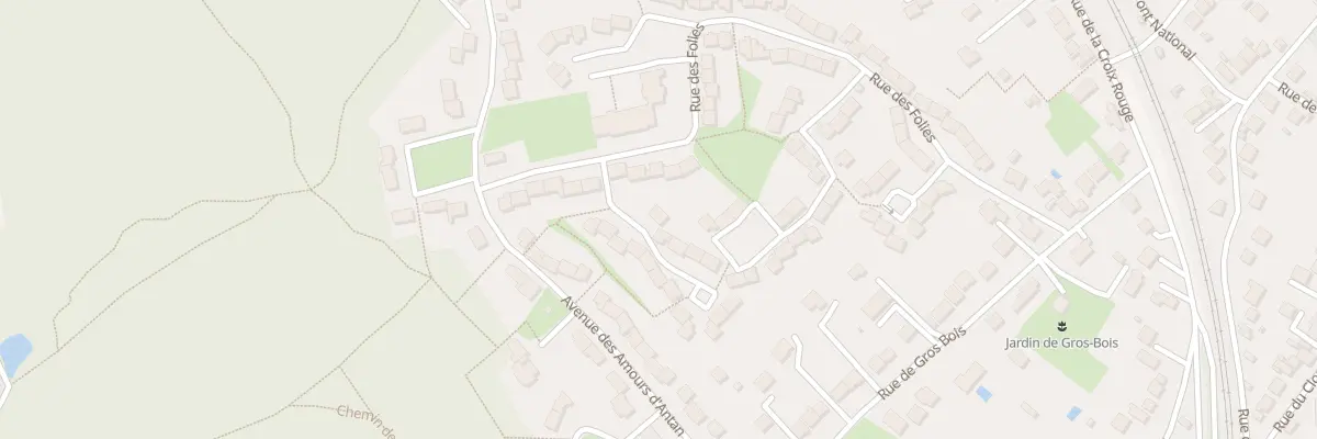 Plan du 1 Imp de l’Oncle Archibald à Moret-Loing-et-Orvanne
