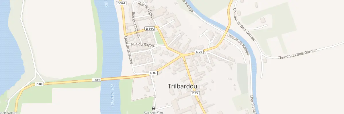 Plan du 1 Rue Emile et Robert Debeaupuis à Trilbardou
