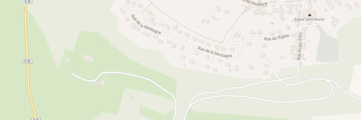 Plan du 142 Rue de la Montagne à Béthisy-Saint-Martin